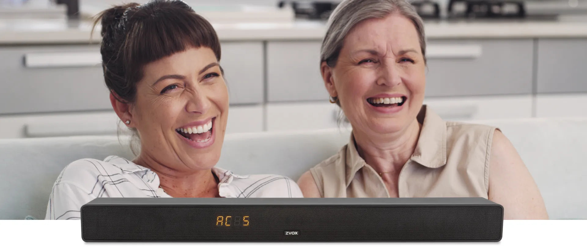 Roku Tv ZVOX Dialogue Clarifying Sound Bar Patented Hearing