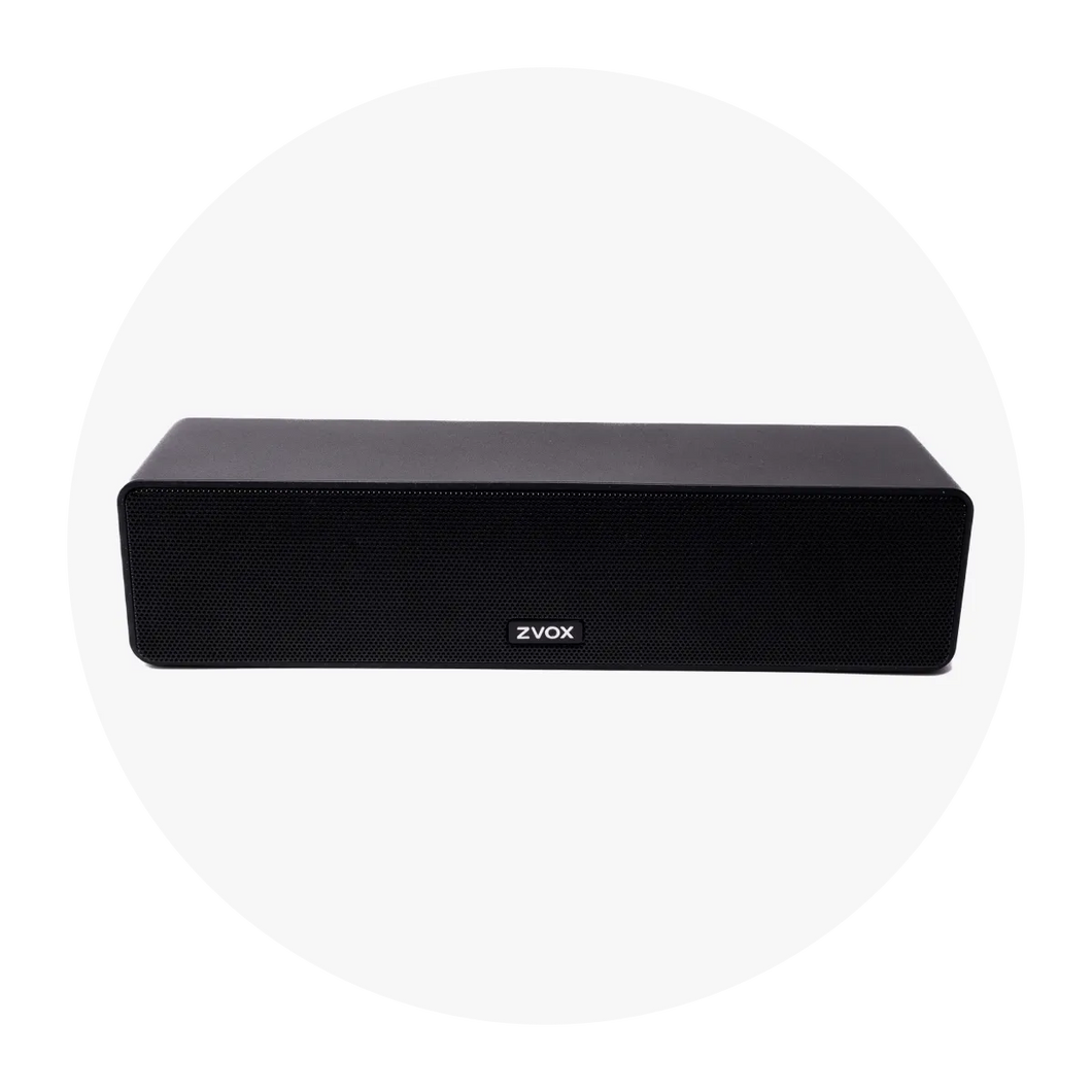 AccuVoice AV100 TV Speaker with Six Levels of Voice Boost