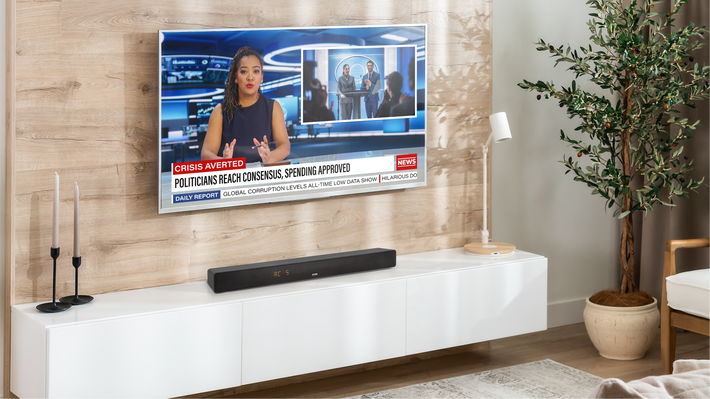 ZVOX AccuVoice AV455 Low-Profile Sound Bar