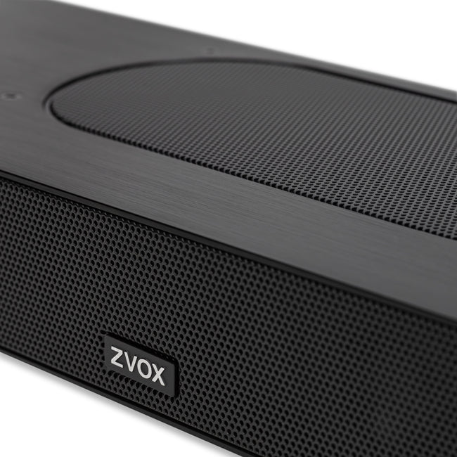 ZVOX ACCUVOICE AV855 SOUNDBAR WITH DUAL SUBWOOFERS, 20 LEVELS OF VOICE BOOST, HDMI COMPATIBLE