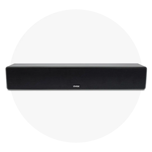 AccuVoice AV157 TV Speaker with Twelve Levels of Voice Boost