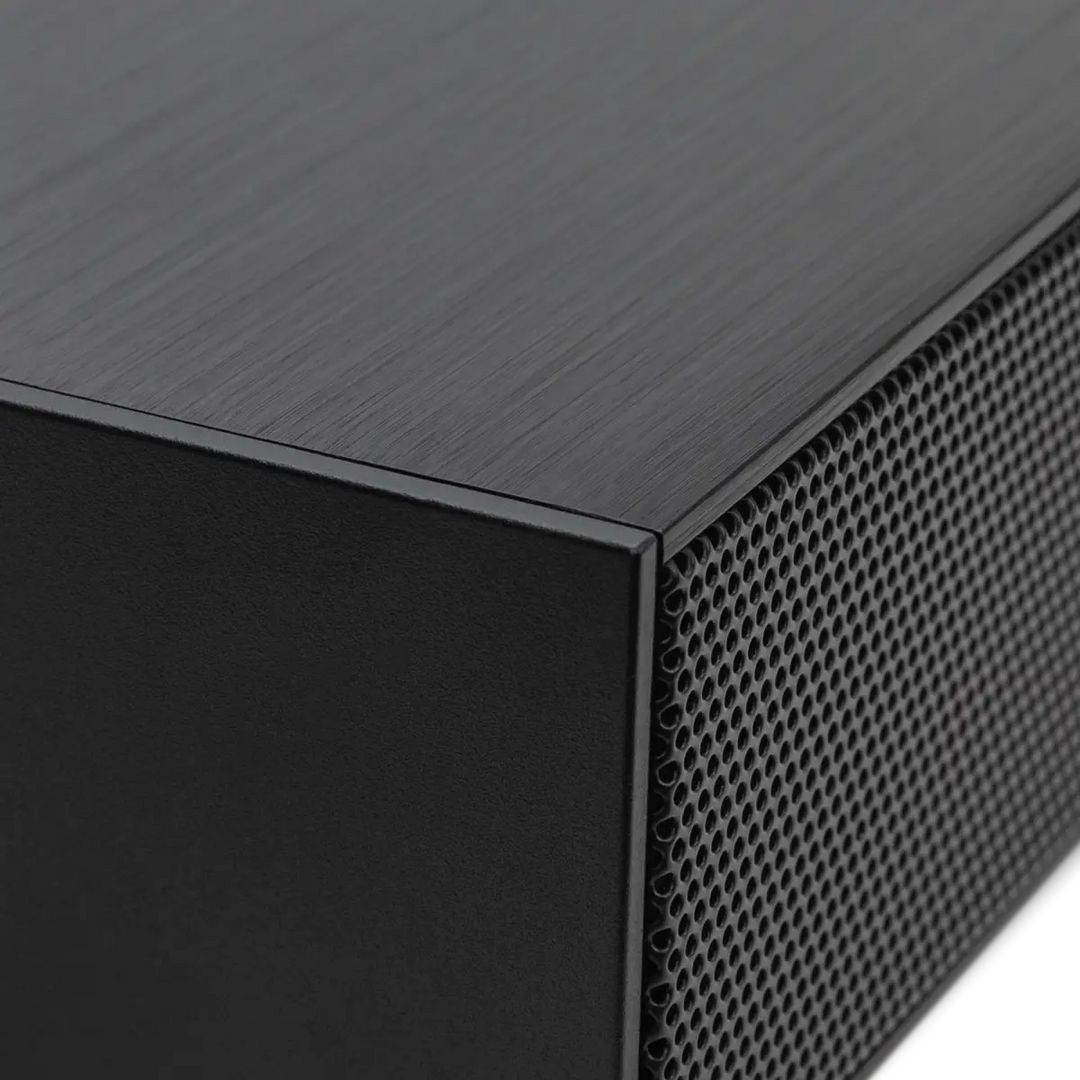 ACCUVOICE AV855 SOUNDBAR WITH DUAL SUBWOOFERS, 20 LEVELS OF VOICE BOOST, HDMI COMPATIBLE