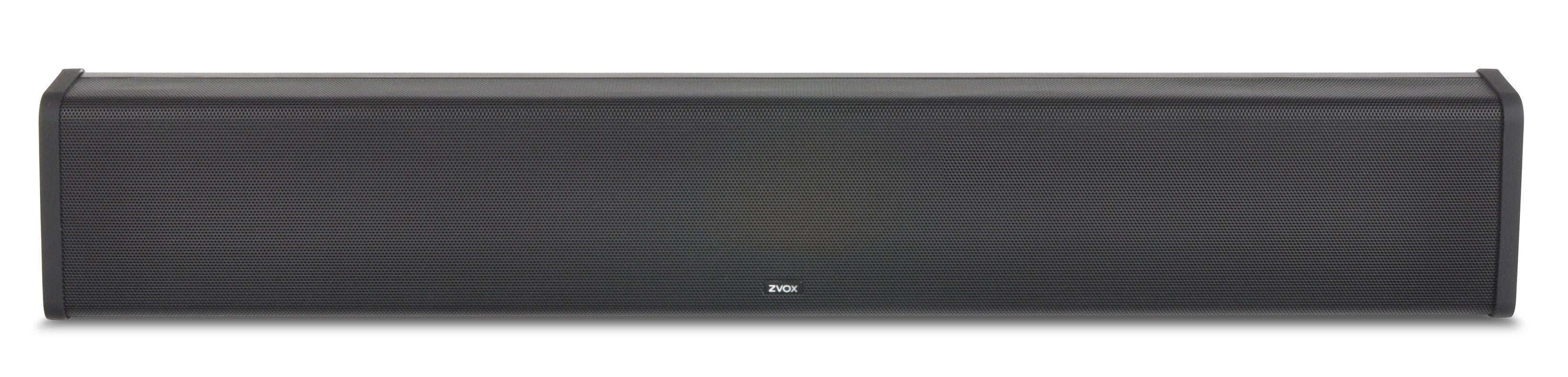 ZVOX SB380 テレビ用サウンドバー AccuVoice Dialogue Boost付き アルミニウムサウンドバー サブウーファー内蔵 壁取り付け可能 ホームスピーカーバー クリアな ZVOX SB380, Certified Renewed