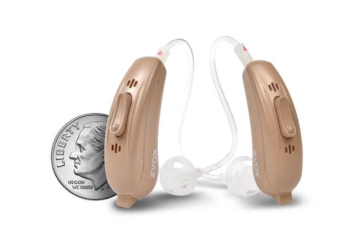 VoiceBud VB20 Hearing Aids With Two-Microphones, App Control, Pair
