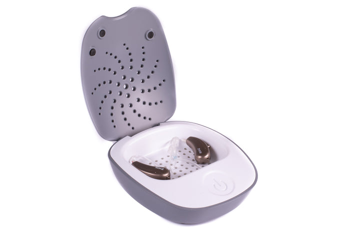 Portable UV Dryer and Cleaning System for Hearing Aids